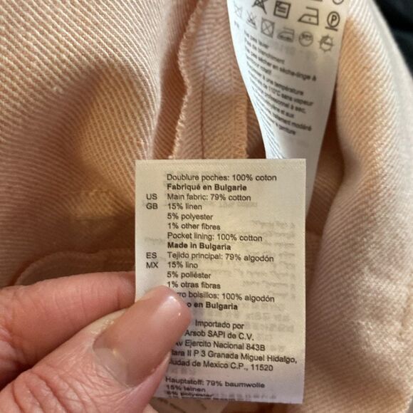 Sandro Pink Flutter Sleeve Jumpsuit, US2 - Picture 15 of 15